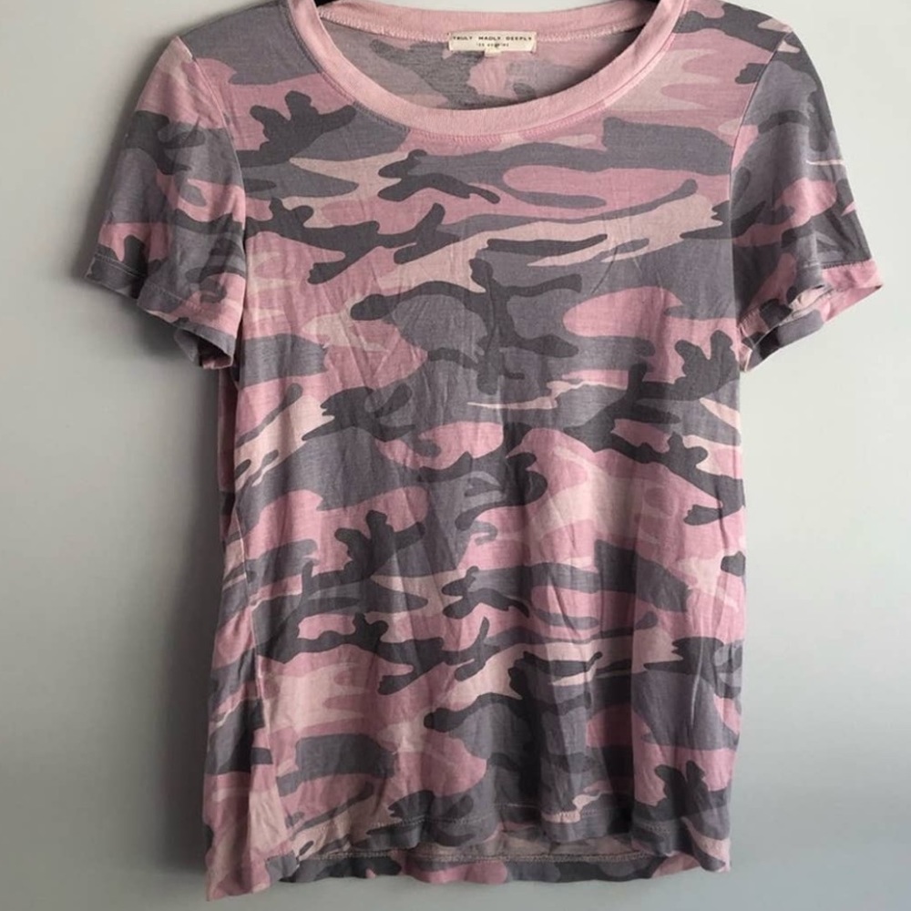 Truly Madly Deeply Camo Tee
